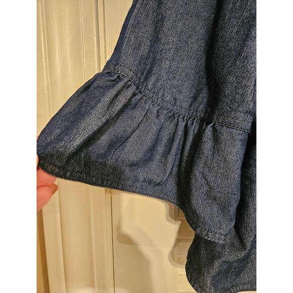 Sandro Sportswear Cotton Jacket size 1x Denim Cropped Jacket - Picture 3 of 7